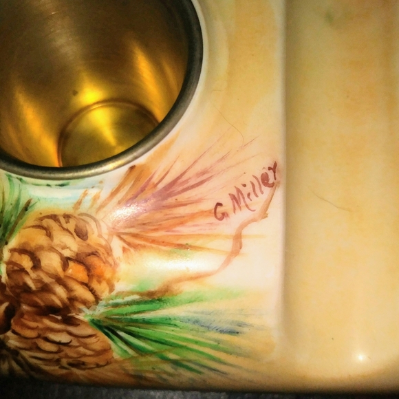 *Rare*Nippon Noritake Limoges desk set - Picture 13 of 16